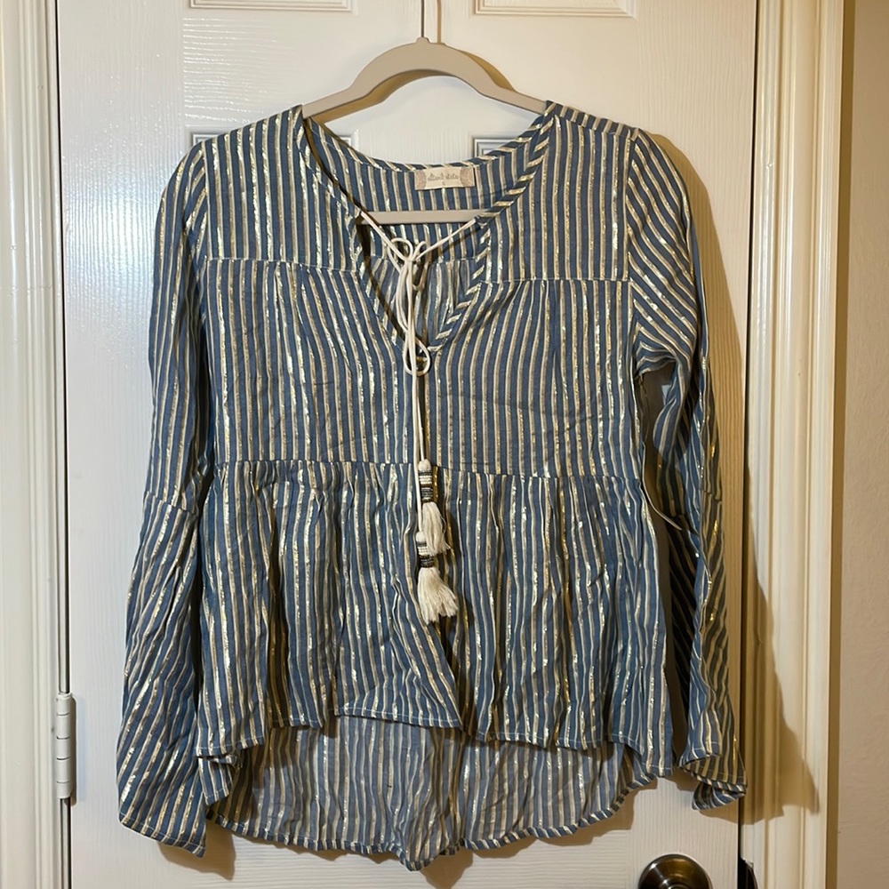 NEW Altar’d State Striped Blouse